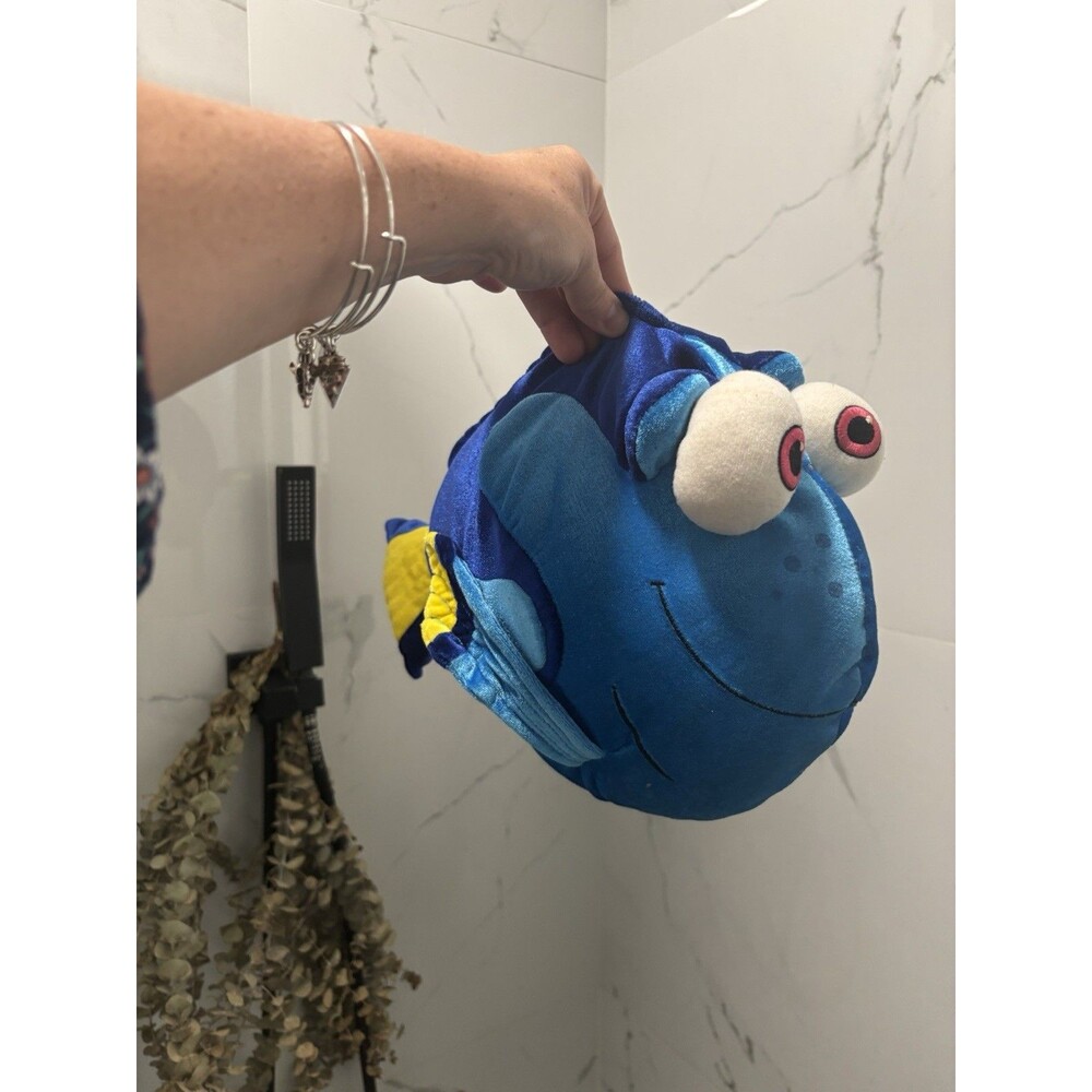 Disney Finding Nemo Dory Plush Stuffed Animal Medium 14-24 in Blue Yellow